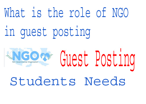 What is the role of NGO in guest posting