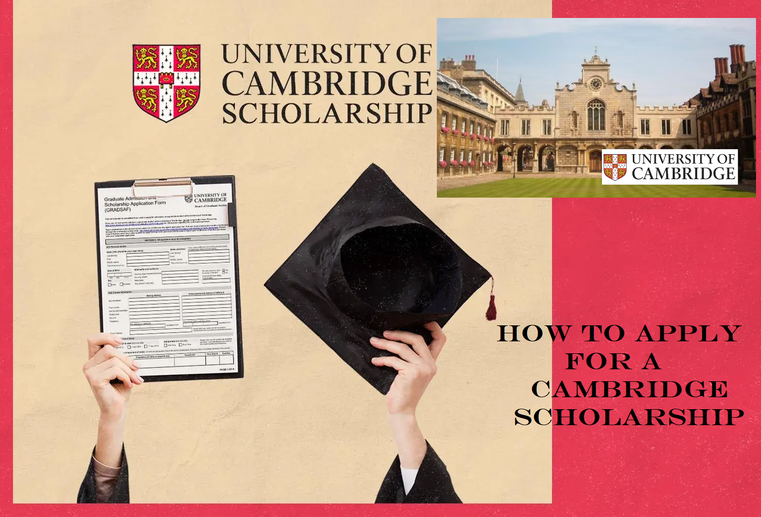 How to Apply for a Cambridge Scholarship