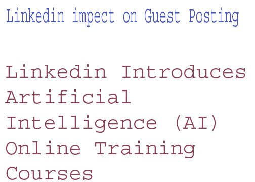 Linkedin impect on Guest Posting