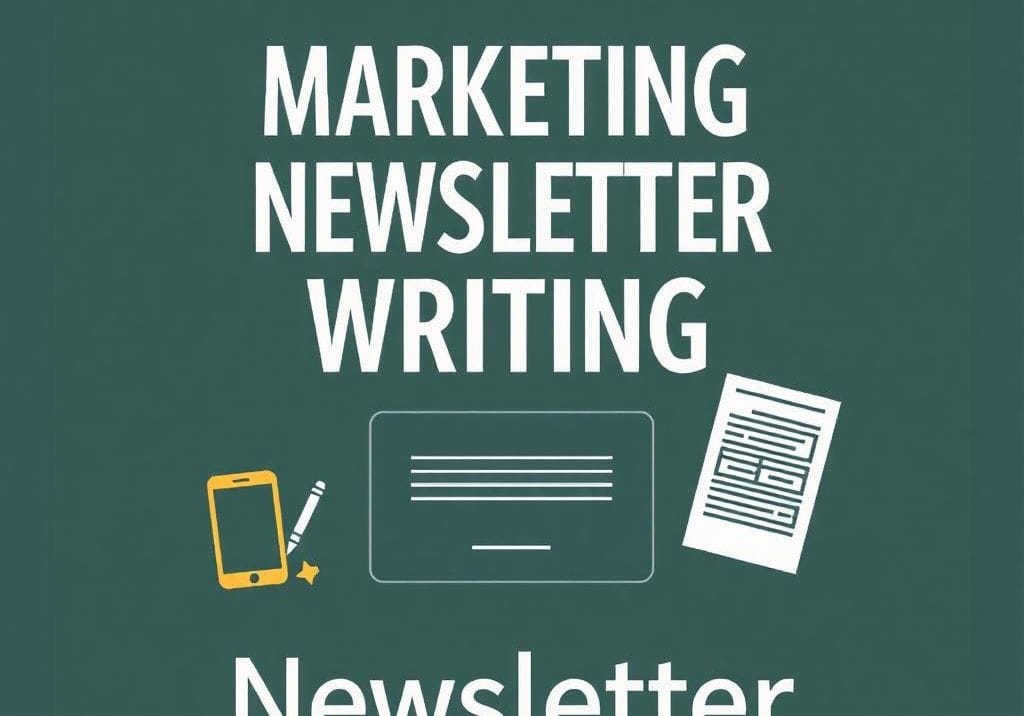 marketing content writing newsletter